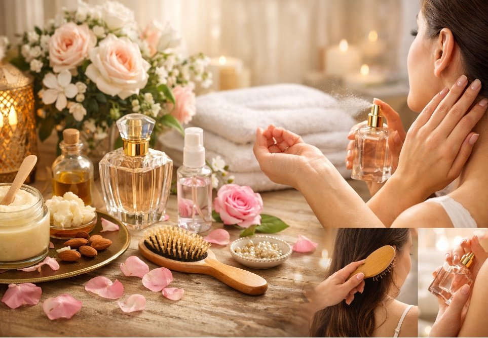 اليوم 27: عطر العيد.. كيف تثبتين الرائحة وتمنحين جسدكِ عبيراً يدوم