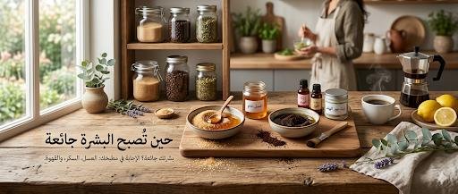 توقفي عن شراء مقشرات لبشرتك و اصنعيها بمكونات من مطبخك