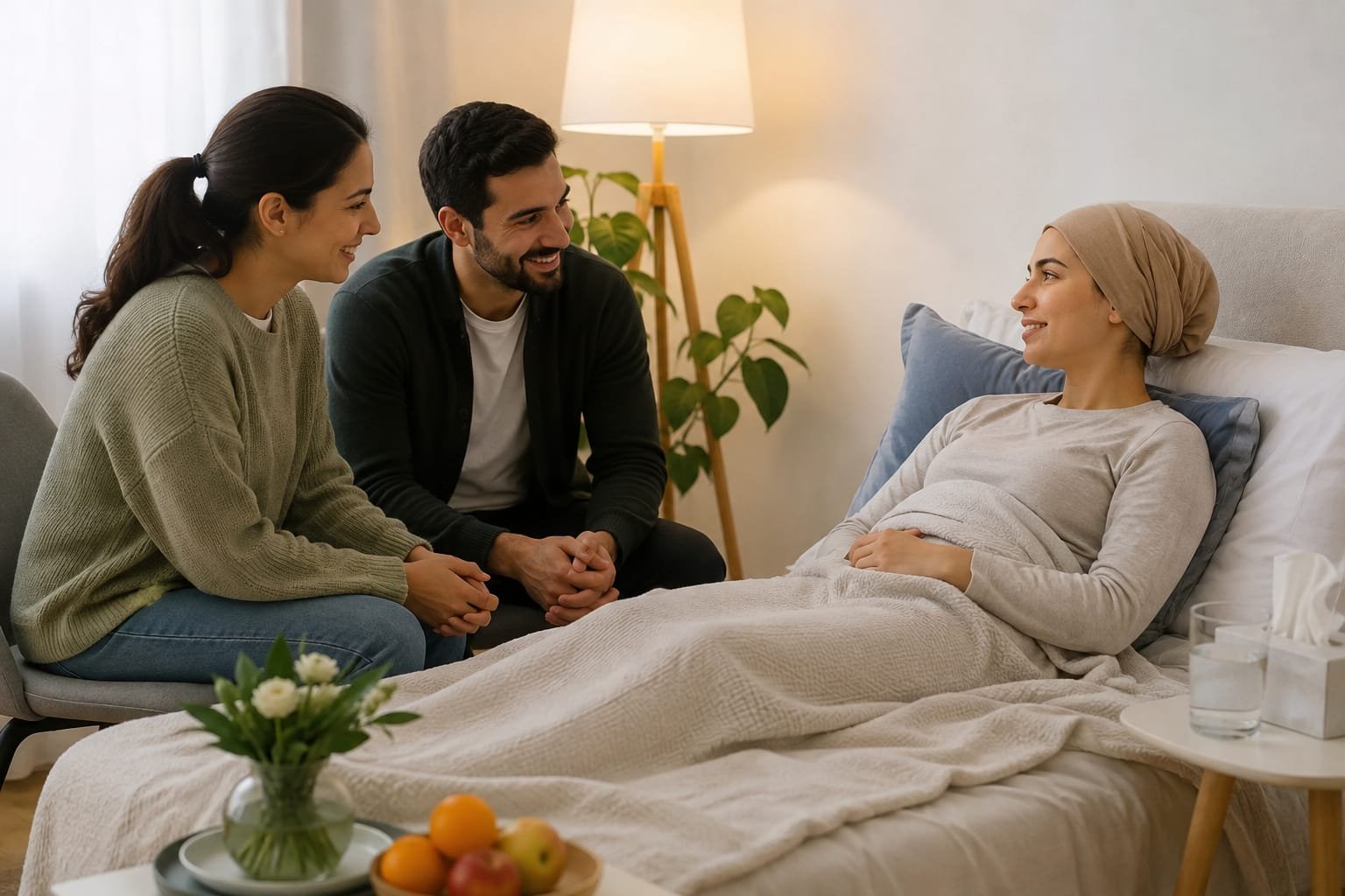 حتى لا تتحول الزيارة لإزعاج.. إتيكيت لعيادة المريض بالمنزل