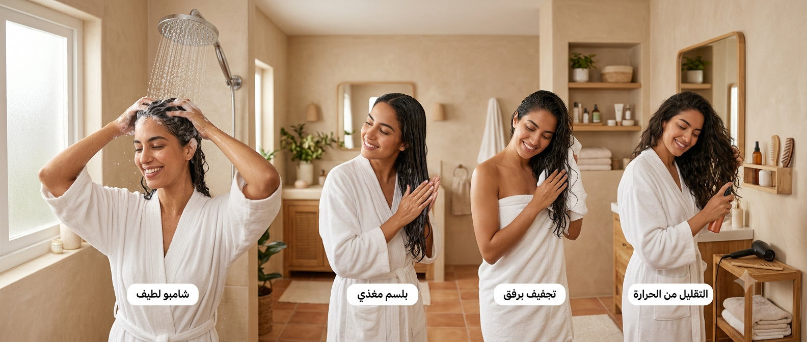 غسل الشعر بالطريقة الصحيحة.. 8 نصائح للحفاظ على شعر صحي وقوي