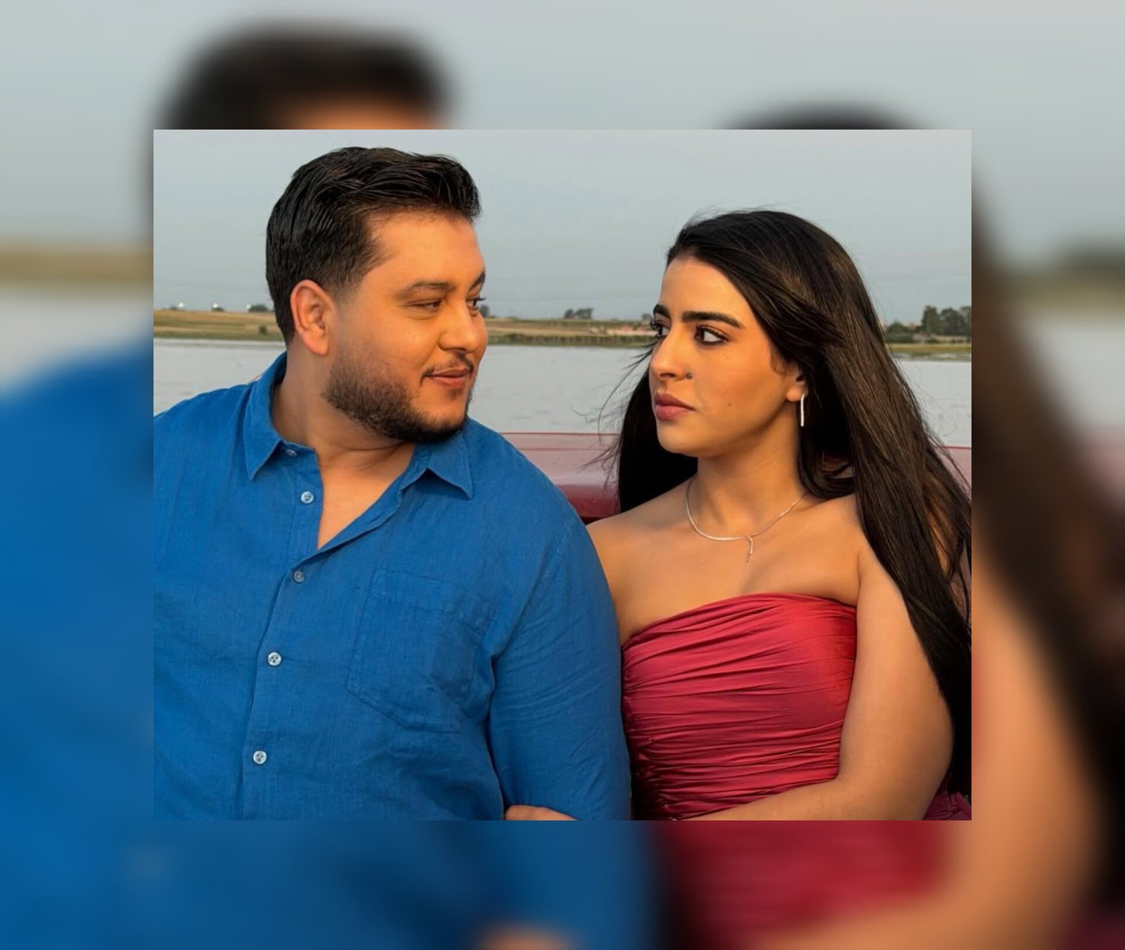 مهدي مزين يعلن عن جديده رفقة الممثلة ساندية تاج
