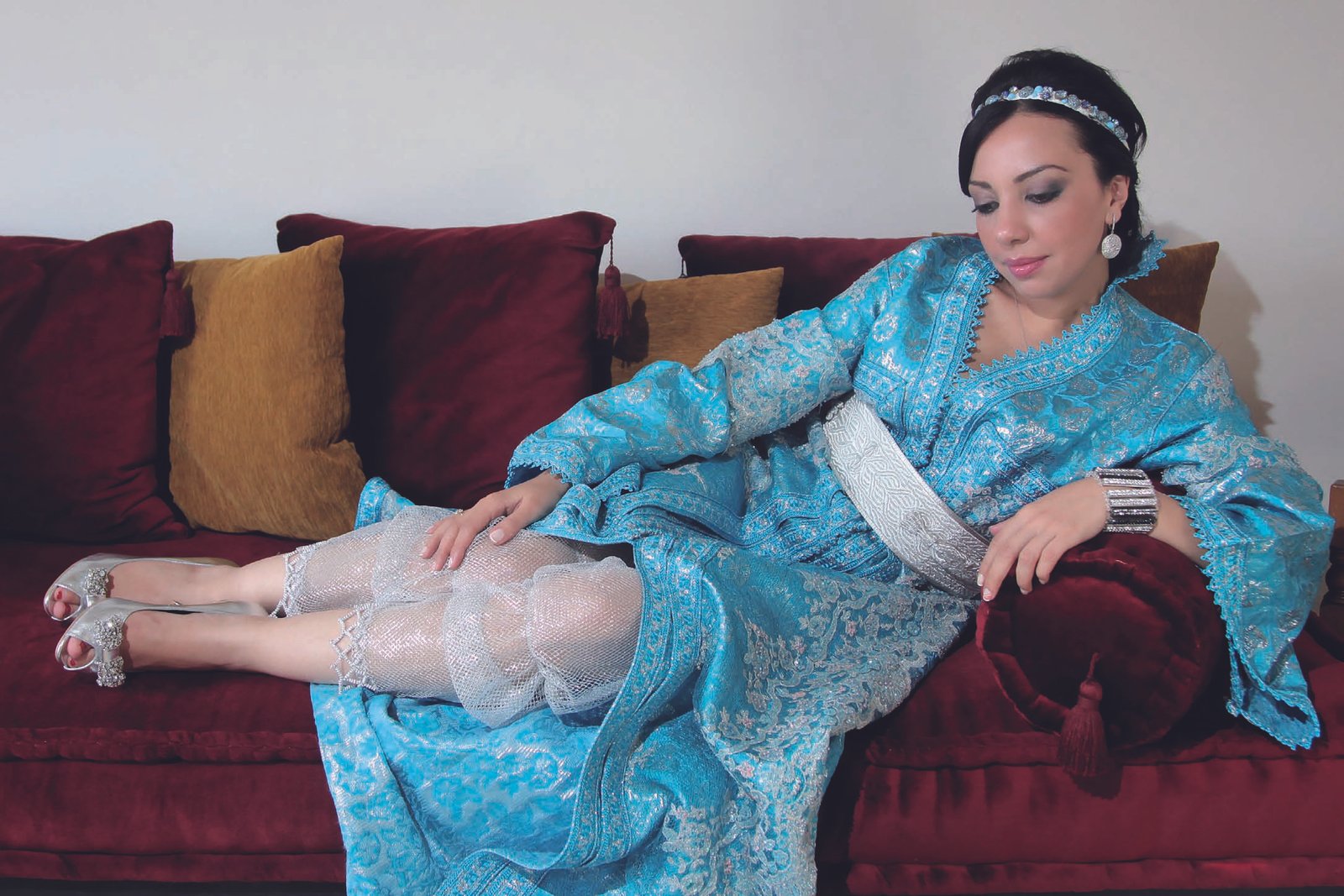  تشكيلة من اللباس التقليدي لشهر رمضان وعيد الفطر