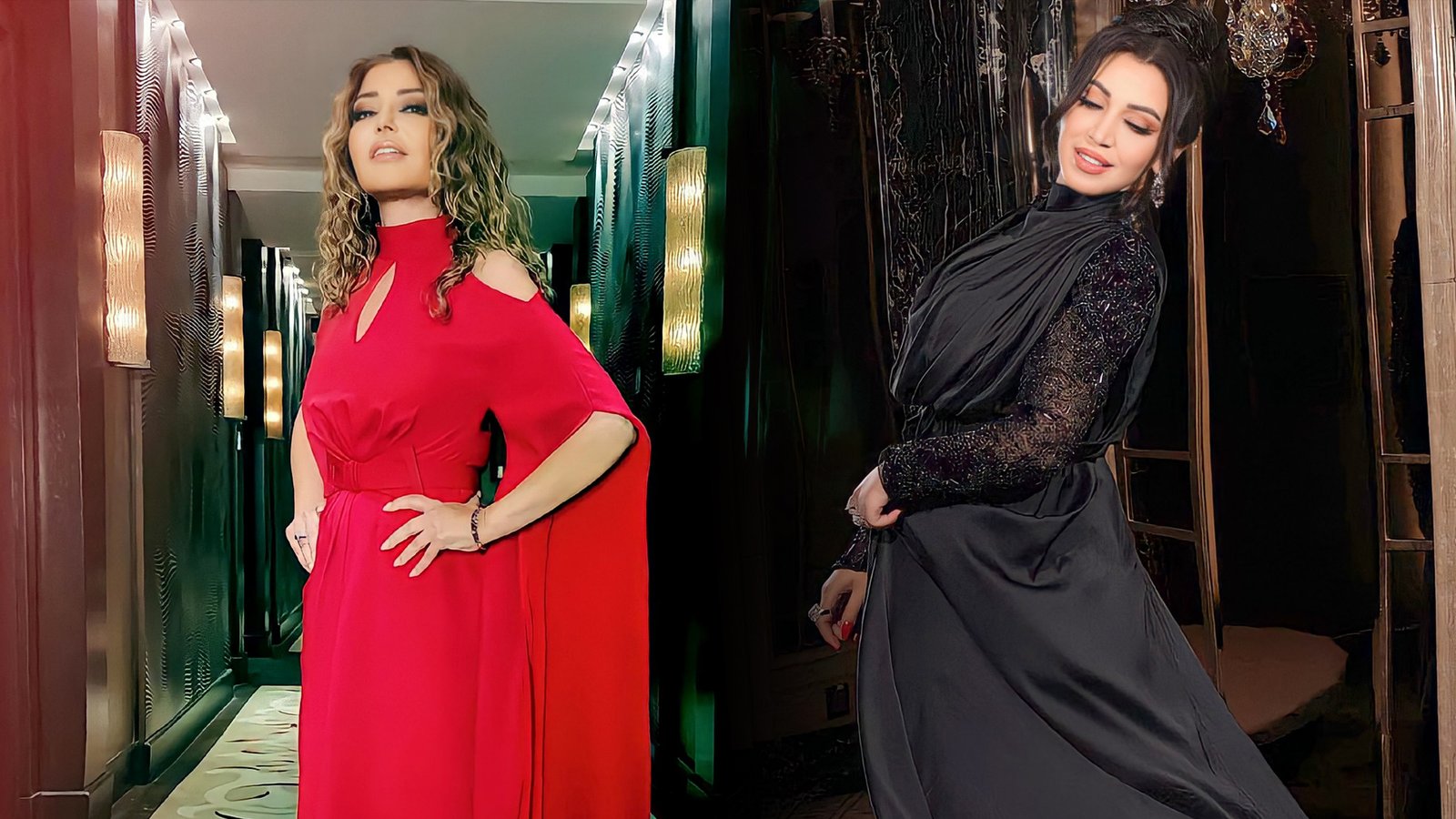 إطلالات نجمات مغربيات على بساط الفن العربي