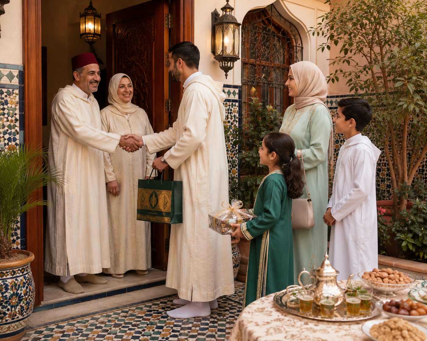 إتيكيت زيارات عيد الأضحى